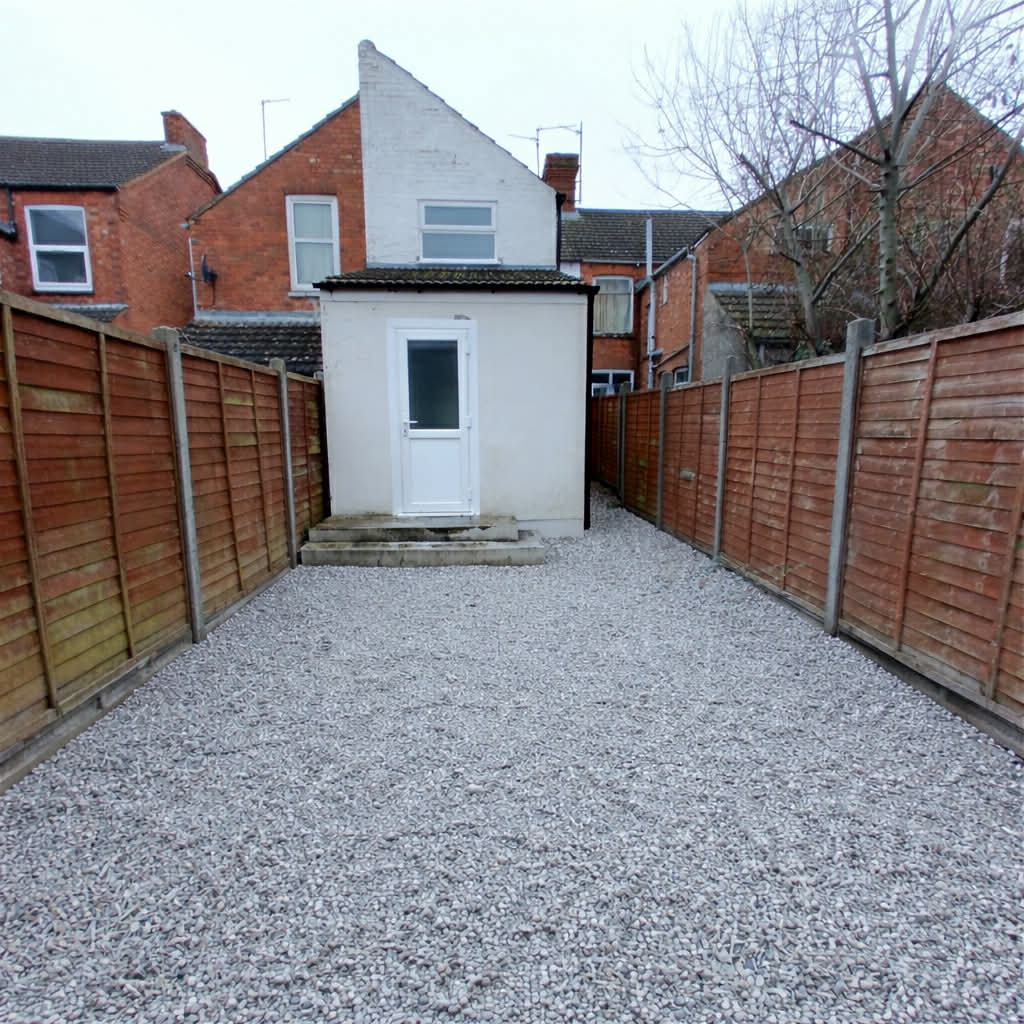 Garden after renovation