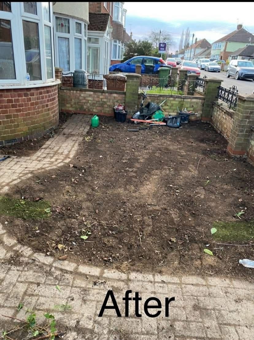 Rubbish clear-out after removal